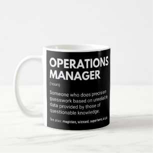 Mug Directeur des opérations Définition drôle de trava