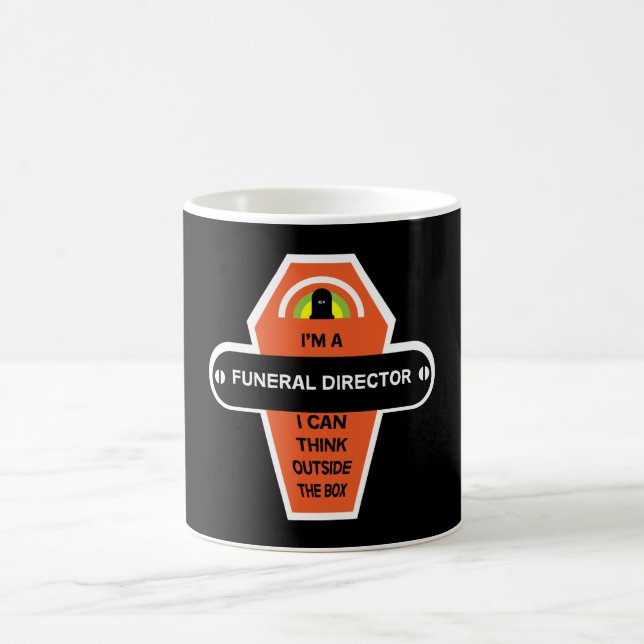 Mug Directeur funéraire Marchandises | Dons Drôle (Centre)