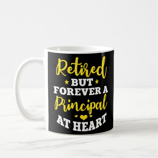 Mug Directeur principal de l'école à la retraite Chef  (Gauche)
