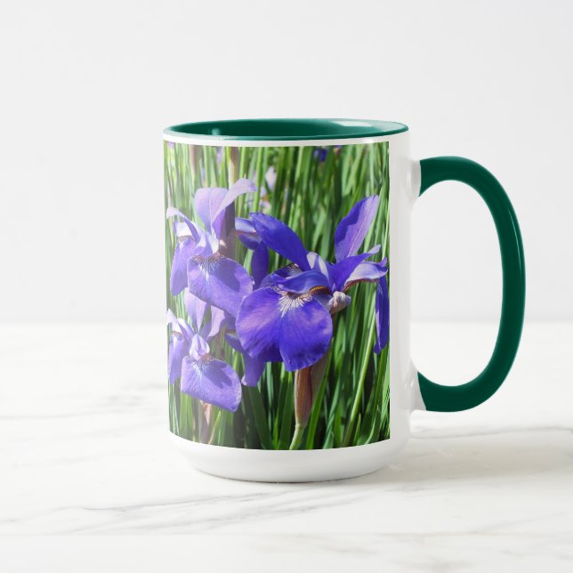Mug d'Irises pourpres (Droite)