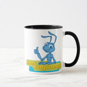 Mug Disney, "ingénieur en chef", un fou de bugs