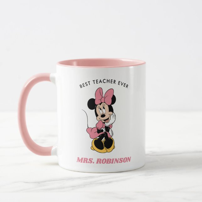 Mug Disney | Minnie Souris - Professeur sur mesure (Gauche)