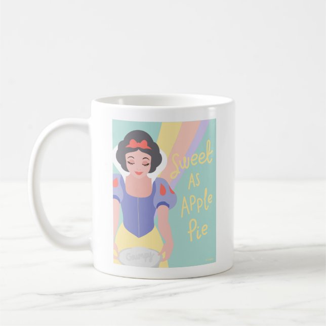 Mug Disney Princess Blanche Neige | Sucre comme tarte  (Gauche)