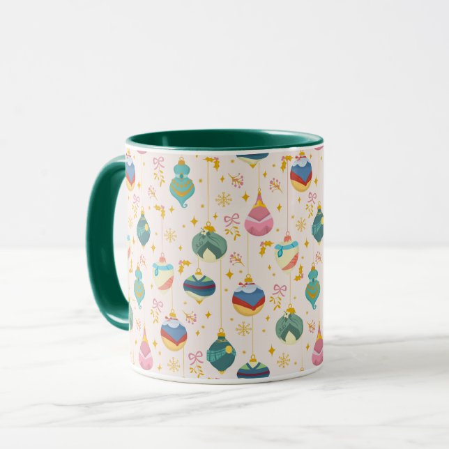 Mug Disney Princess Christma Motif de l'ornement (Devant gauche)