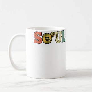 Mug Disque d'âme Jazz Funk Platine Vinyle Musique Saxo