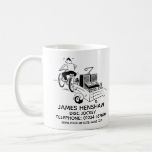 Mug Disque Jockey Services de divertissement Promotion