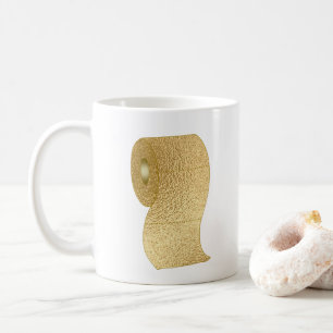 Mug Distances sociales Funny Toilet Papier