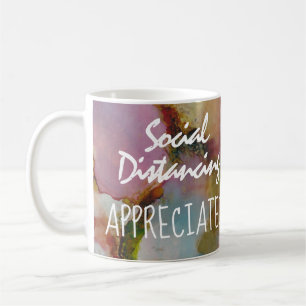 Mug Distances sociales Hugs virtuels
