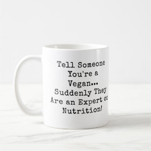 Mug Dites à quelqu'un que vous êtes un expert en nutri
