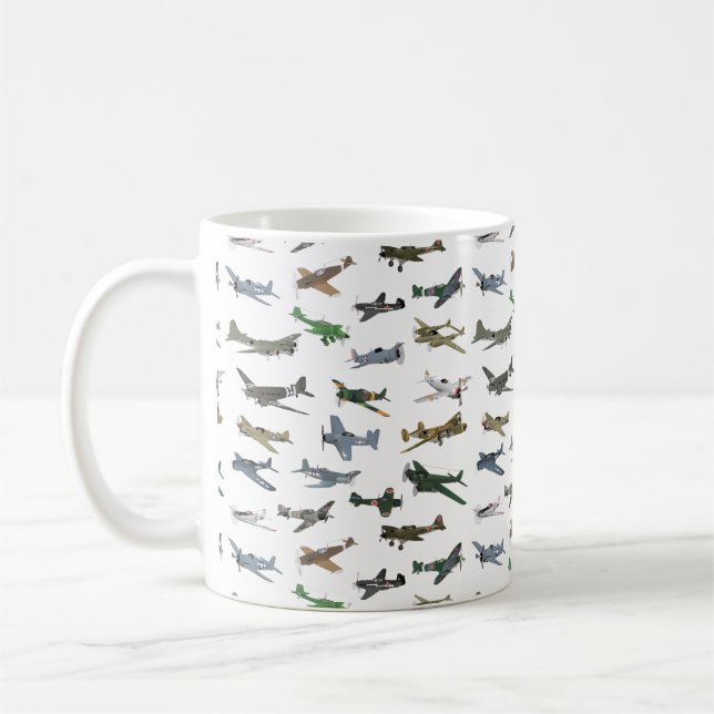 Mug Divers avions 2ÈME GUERRE MONDIALE (Gauche)