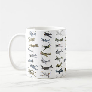 Mug Divers avions 2ÈME GUERRE MONDIALE américains