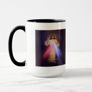 Mug Divine Mercy Gold