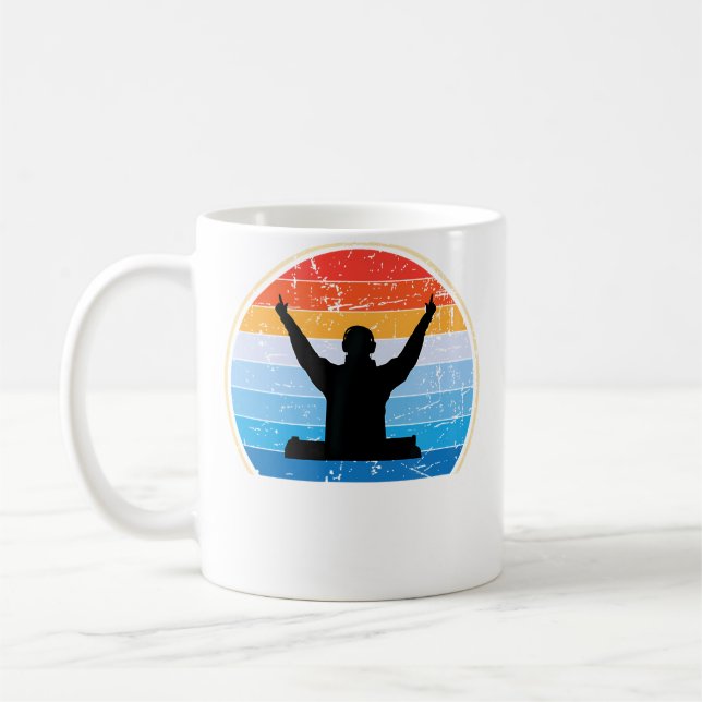 Mug Dj Disc Jockey Techno Event Headphones Edm Festiva (Gauche)