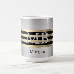 Mug do-it-yourself Monogramme et nom Yel Or brossé aci