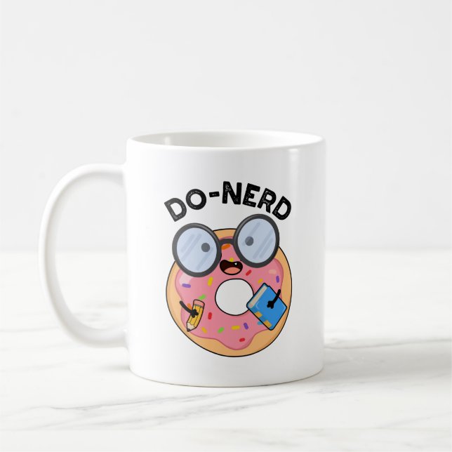 Mug Do nerd Funny Nerdy Donut Pun (Gauche)