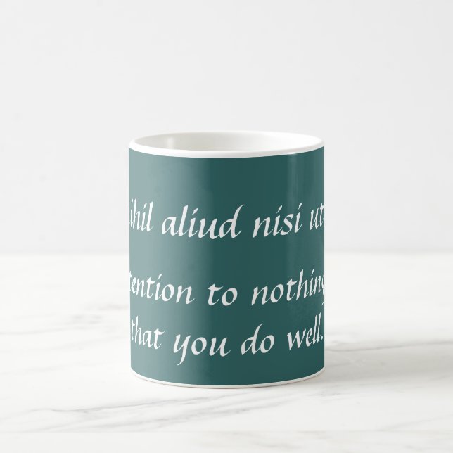 Mug Do well - Citation inspirante de Cicero (Centre)