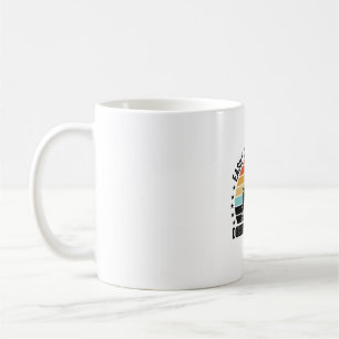 Mug Doberman Pinscher Graphique Vintage Coucher de Sol