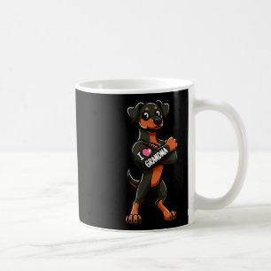 Mug Doberman Pinscher I Love Grandma Funny Chien Tatto