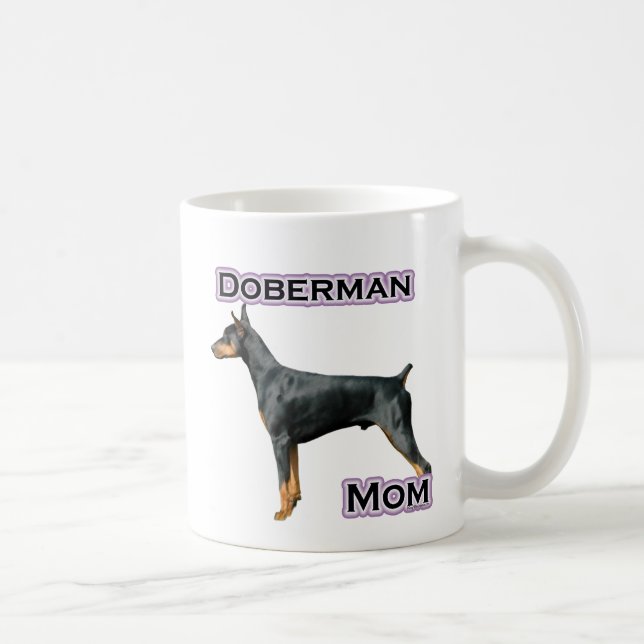 Mug Doberman Pinscher Maman 4 (Droite)