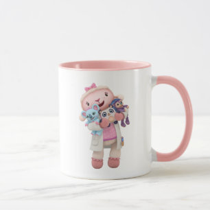 Mug Doc McStuffins Lambie - Les câlins donnés ici