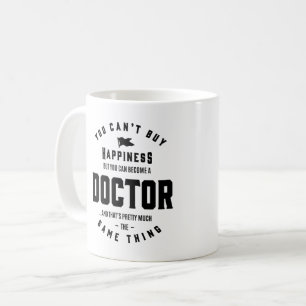 Mug Docteur Travail Titre du travail Cadeau