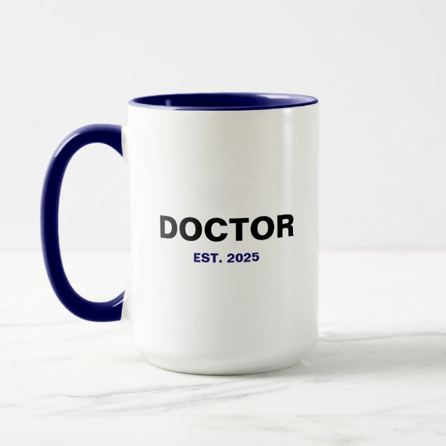 Mug DOCTOR Année de création (Gauche)