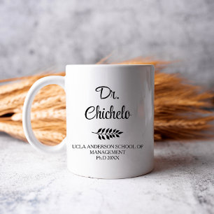 Mug Doctorat Diplômé Doctorat Doctorat Doctorat Docteu