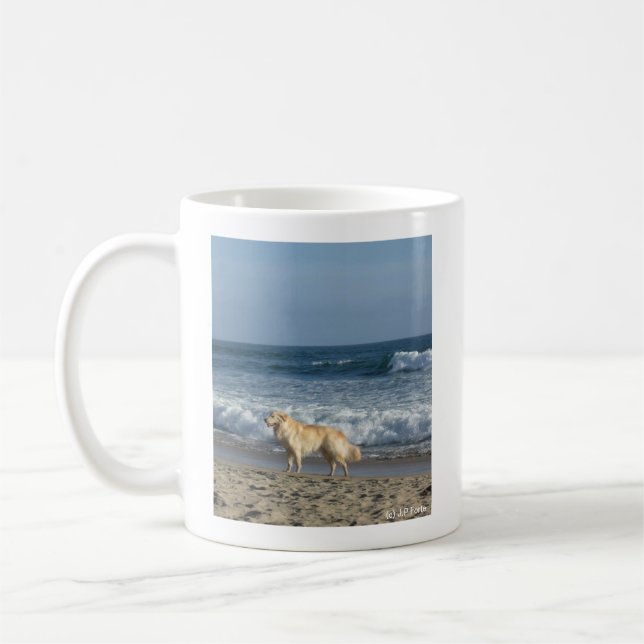 Mug Dog At The Beach  (Gauche)