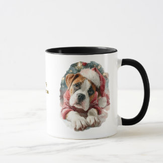 Mug Dog Lovers Christmas Coffee Mug/Boxer