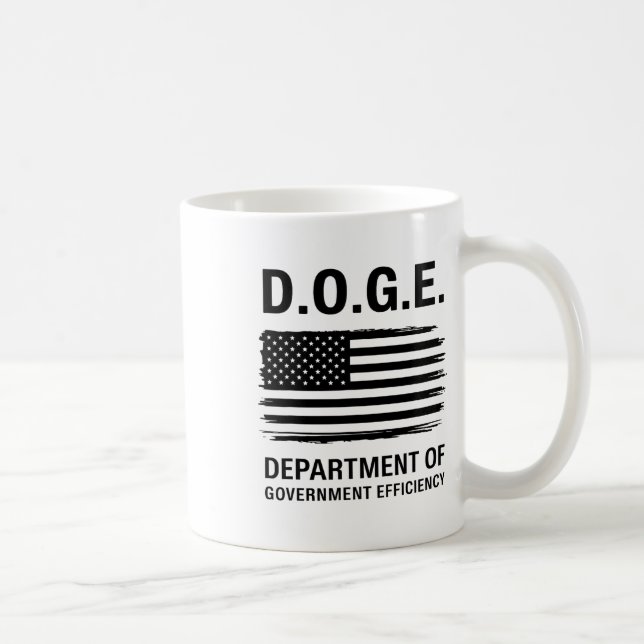 Mug Doge Ministère De L'Efficacité Du Gouvernement 4 (Droite)