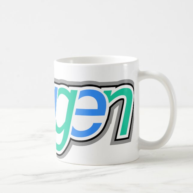 Mug Doggen Text mit Kopf (Droite)