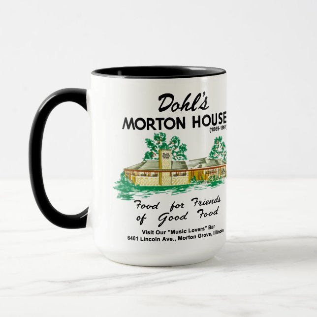 Mug Dohl's Morton House Restaurant, Morton Grove, IL (Gauche)