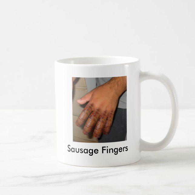 Mug Doigts de saucisse (Droite)