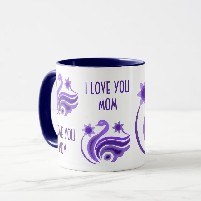 MUG D'OISEAU CRÉATIF POUR LE PRÉSENT (Devant gauche)
