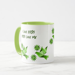 MUG D'OISEAU CRÉATIF POUR LE PRÉSENT
