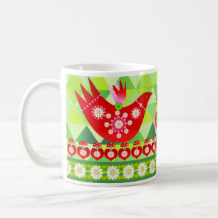 Mug d'oiseaux de Mod Scandi