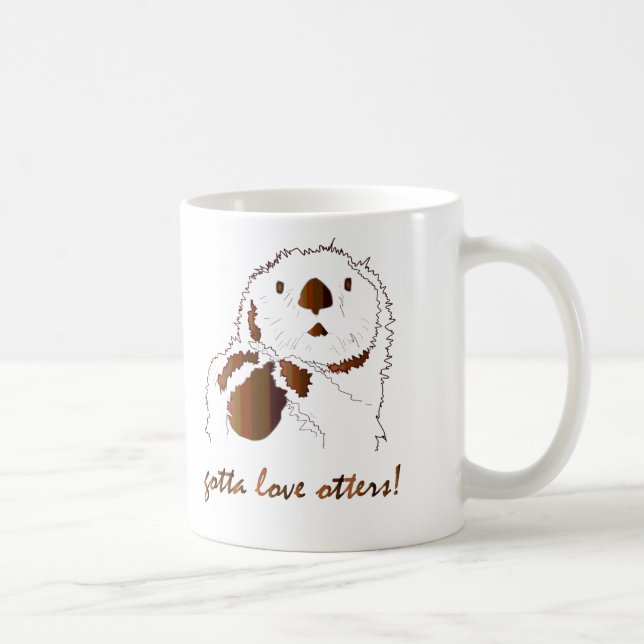 Mug doit aimer les loutres (Droite)