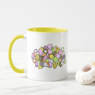 Mug Dolly Mixte Royaume-Uni Fondant Confection Candy
