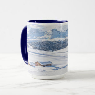 Mug Dolomites de Snowscape   de retraite de cabine