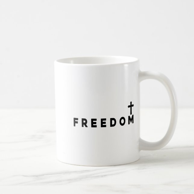 Mug Dom Christian Cross Patriotic  (Droite)