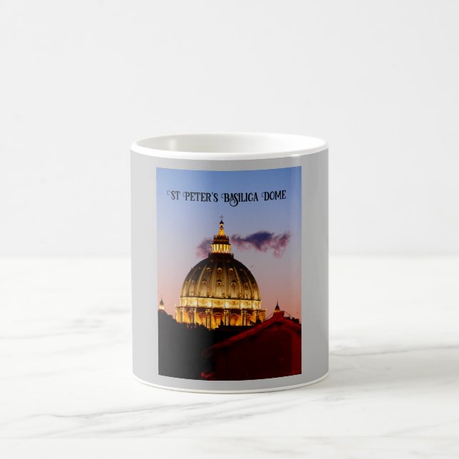 Mug Dôme de la basilique Saint-Pierre, Cité du Vatican (Centre)
