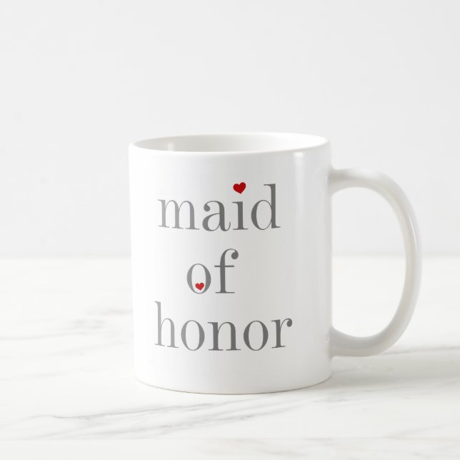 Mug Domestique des textes d'honneur grise (Droite)
