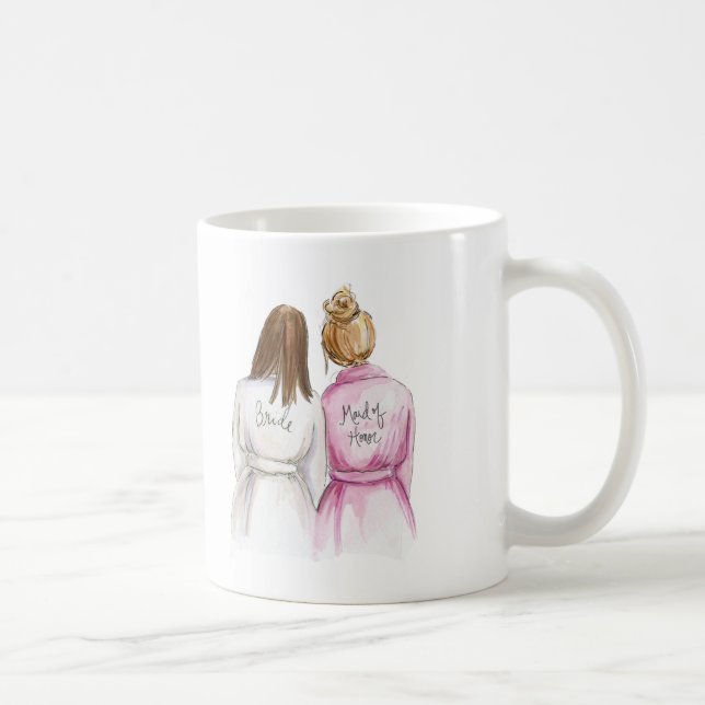 Mug Domestique d'honneur ? Longue domestique du DK Bl (Droite)