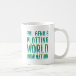 MUG DOMINATION MAUVAISE DU MONDE DE TRAÇAGE DE GÉNIE