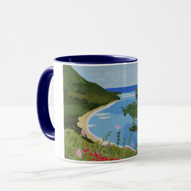 Mug Dominican landscape (Devant gauche)