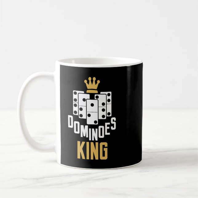 Mug Domino Lover Dominos King Dominos Joueur Hobby Ga (Gauche)