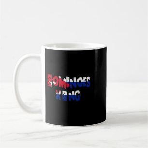 Mug Dominos cubains Roi Domino Cuba Drapeau T Chemise