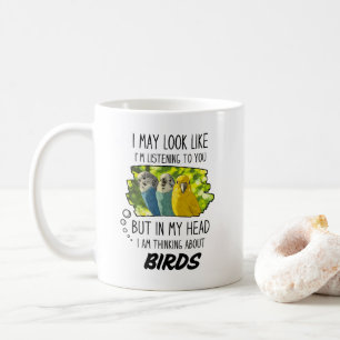 Mug Don Amusant Oiseau, Beaux Oiseaux Colorés