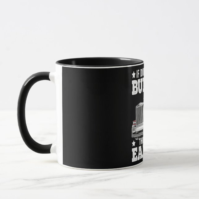 Mug Don au chauffeur de camion de remorque Funny Truck (Gauche)