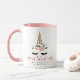 Mug Don Blush et Gold de Unicorn Aunticorn